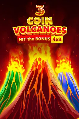 3 Coin Volcanoes tragamonedas explosiva 779MX